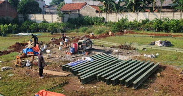 PEMBANGUNAN AULA PONDOK