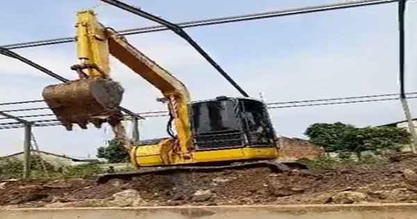 Progres Pembangunan Aula